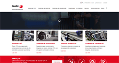 Desktop Screenshot of fagorautomation.com.br